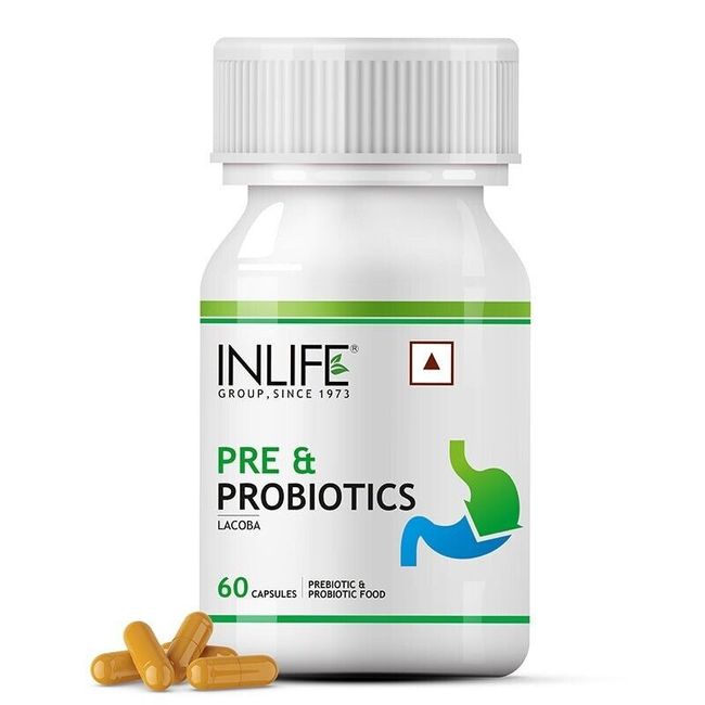 InLife Pre and Pro Biotics Supplement (60 Capsules) US Stock