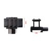 Ulightfire 2Pcs 45mm Slanted Riser Mount with 3 Slots 20mm-21mm Width Picatinny/Weaver Mount Base