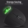 Ergonomic Optical Vertical Mouse 6 Keys USB Wireless Mice 2.4GHz 1600DPI for PC