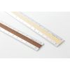 Midori Aluminium Ruler - 15cm, Light Brown