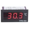 Temperature Controller, TPM-900 220V Digital Temperature Controller LED Panel Meter with Sensor Thermostat Controller temperature meter LED Digital Temperature Meter