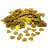 Medium Gold Hearts Confetti