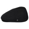 Jaxon & James Melton Wool Flat Cap - Black M