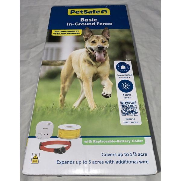 PetSafe Basic In-ground Pet Fence PIG00-14582 Covers Up To 1/3 Acre New