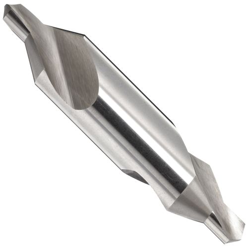 KEO Cutters Cobalt Steel Combined Drill & Countersink, Uncoated (Bright) Finish, Plain Style, 60-Degree Countersink, #8 Size, 3/4" Body Diameter