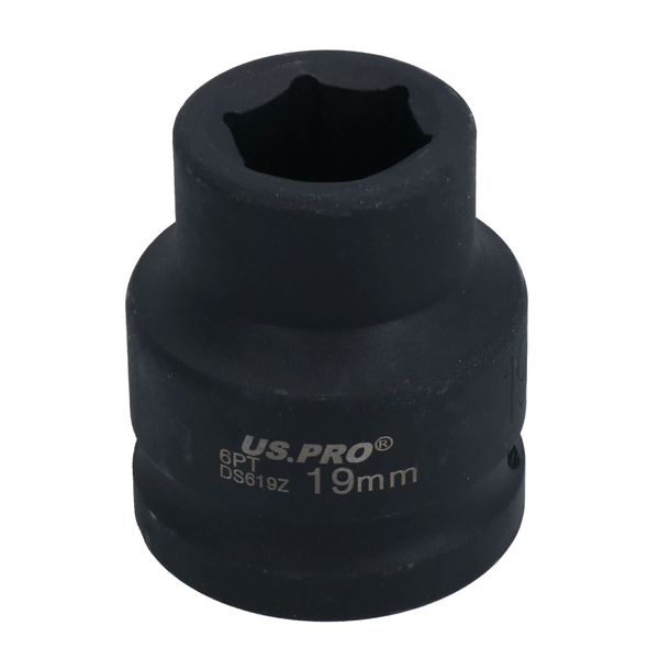 US PRO Tools 19mm 3/4" DR 6 Point Impact Socket 3694