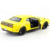 Motor Max 1: 24 W/B. 2018 Dodge Challenger SRT Hellcat (Yellow)