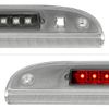 Full LED 3rd Third Brake Light High Mount Stop Light Compatible with Ford Explorer 02-10,Black Housing/Clear Lens