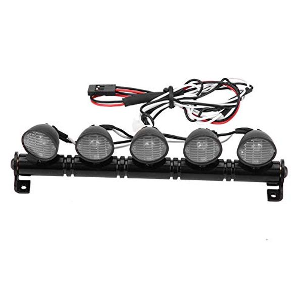 RC Car LED Light Bar (White) Durable Bright with Lamp Shade Not Easy to Deform RC Model Parts