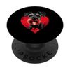 Valentine's Day Standard Schnauzer PopSockets Adhesive PopGrip