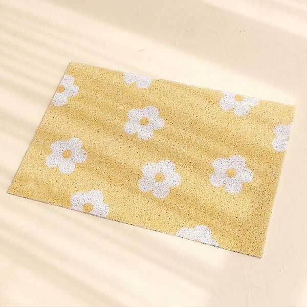 Fashionable Floral Cat Litter Mat - Lots Of Flowers