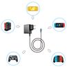 45 W GaN Switch Power Supply with 1.8 m Switch Charging Cable Compatible with Nintendo Switch/Switch Lite/Switch OLED/Switch Deck Dock/Switch Pro Controller Supports TV Mode