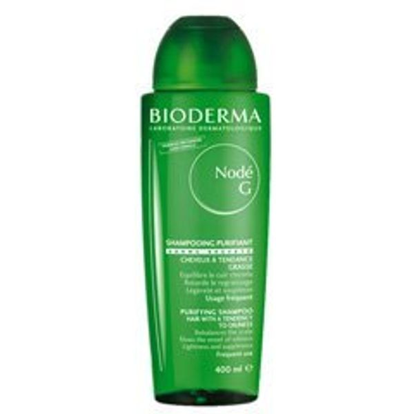 NODE G Shampoo 400ml | Gently Cleans - Regulates Sebum Production | Oily Hair, Oily Scalps