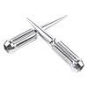 For Chevy Silverado 1500 24 PCS Chrome Spike Long Lug Nuts 14x1.5 Solid Metal