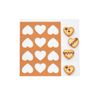 Langue de Cha Square Flower Set of 2