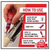 Loctite Nut & Bolt Threadlocker Red 271 Permanent Heavy Duty Adhesive, 6 ml