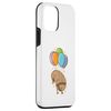 iPhone 12 mini Kiwi Bird flying with Balloons Case