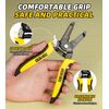 DOWELL 10-22 AWG Wire Stripper Cutter Wire Stripping Tool And Multi-Function Hand Tool，Professional Handle Design And Refined Craftsmanship.