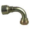 2x Parker Hydraulic Hose Insert 90 Deg Swept Angle 3/8" Replacement for Machinery Lorry Van