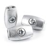 5 pcs galvanised Steel Egg Shaped Wire Rope Clip 3mm