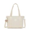 Kipling ASSENI S Small tote, Totes, Beige Pearl (White)