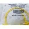 3781-18-4 Minigrabber Test Clip Patch Cord, Yellow, 18 In.