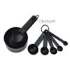 10 Pcs Plastic Measuring Cups Kitchen Spoon Baking Cooking Tools Set, AST Color