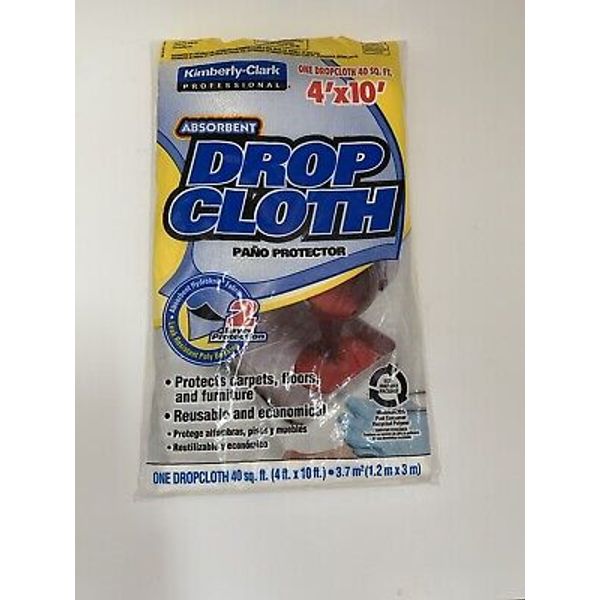 Kimberly Clark Drop Cloth 4x 10 ft