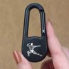 Azeeda 'Body Builder ' Compass Keyring (KC00029820)