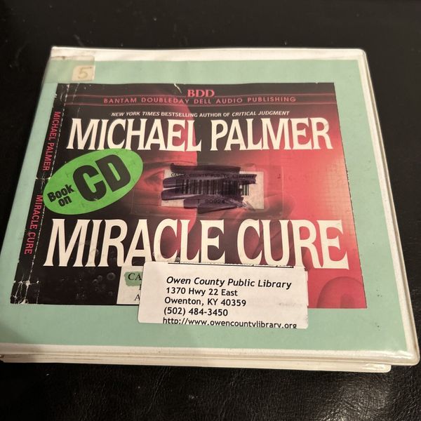 Miracle Cure by Michael Palmer (1998, Compact Disc, Abridged edition) 5 CDs