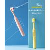 Children's Toothbrush, Nano Toothbrush, Soft, Ultra Soft Bristle Toothbrush, Toddler, Soft, Hydrophobic Design, Easy to Dry and Clean, Prevents Bacteria Growth, Candy Color, Ages 3 to 8, Protects Baby and Sensitive Teeth, Changeable Teeth, Set of 4