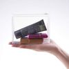 Mini Small PVC Transparent Plastic Cosmetic Organizer Bag Pouch with Zipper Closure for Vacation Travel, Bathroom and Organizing Waterproof Makeup Bag