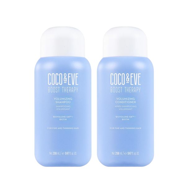 Coco & Eve Boost Therapy Hair Volumising Shampoo & Conditioner Set