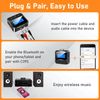 Bluetooth Receiver for Old Stereo, 3.5mm AUX Bluetooth Audio Adapter for Ster...