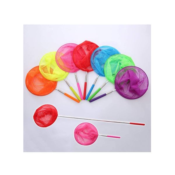 Extendable Childrens Fishing Net Random Colour Kids Bug Butterfly Catcher