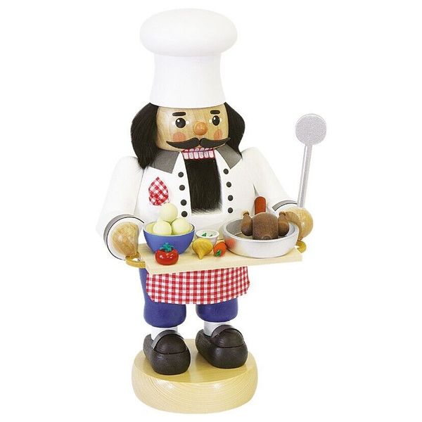 German nutcracker cook, height 34 cm / 13 inch, original Erzgebir.. RG 12723 NEW