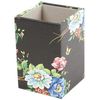 Pearl Glasses Stand, Black, Floral