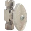 BrassCraft OCR11X-C Multi-Turn Straight Stop Valve 1/4 x 3/8 Inch