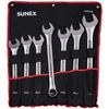 Sunex Tools 9707MA Jumbo Metric Combination Wrench Set, 7Pcs, Includes Roll-Case