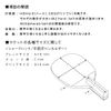 VICTAS 300022 Spin Ace Carbon Table Tennis Racket Pen Holder for Attack Inverted