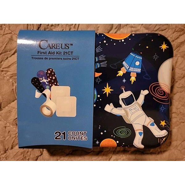 careus first aid kit 21 Count In Tin Spaceman B33