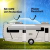 SunWave RV Awning Replacement Fabric 18' (Actual Width 17'2") Grey Fade