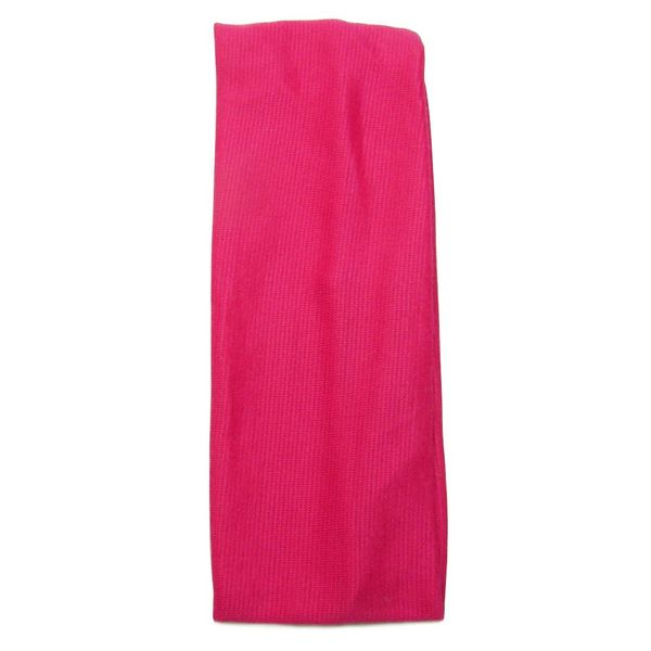 Bling Online 7cm Elasticated Fabric Headband. (Hot Pink)