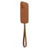 iPhone 12 | 12 Pro Leather Sleeve with MagSafe - Saddle Brown
