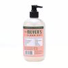 Mrs. Meyer's Hand Soap, Made with Essential Oils, Biodegradable Formula, Geranium, 12.5 Fl. Oz