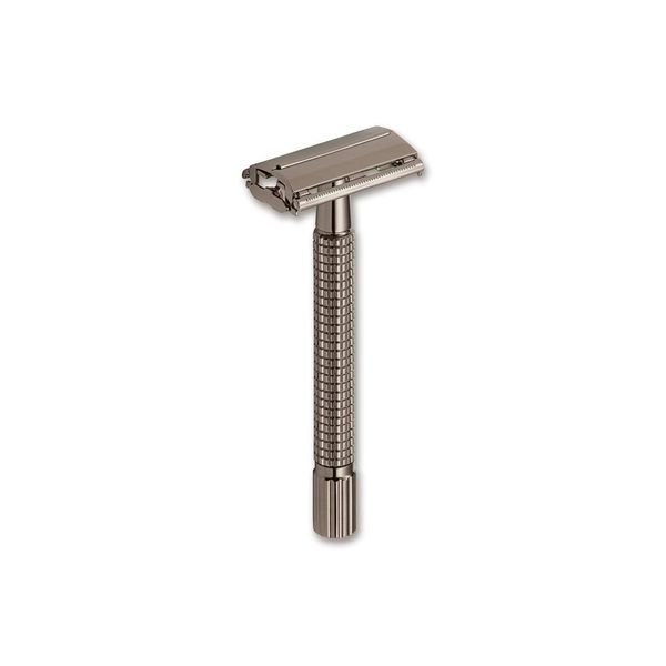 Böker Plus Manufaktur Solingen Safety Razor Butterfly L Gunmetal Grey
