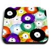 1 x Square MDF Magnets - ky Vinyl Records 14230