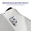 HandheldDIY ROG Ally 7 Flat Back Buttons 1 Pair (Clear)