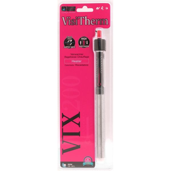 Visi-Therm Aquarium Heater - 200w