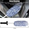 17" Car Wheel Brush Tire Engine Wash Cleaning Kit Auto Detailing Tool